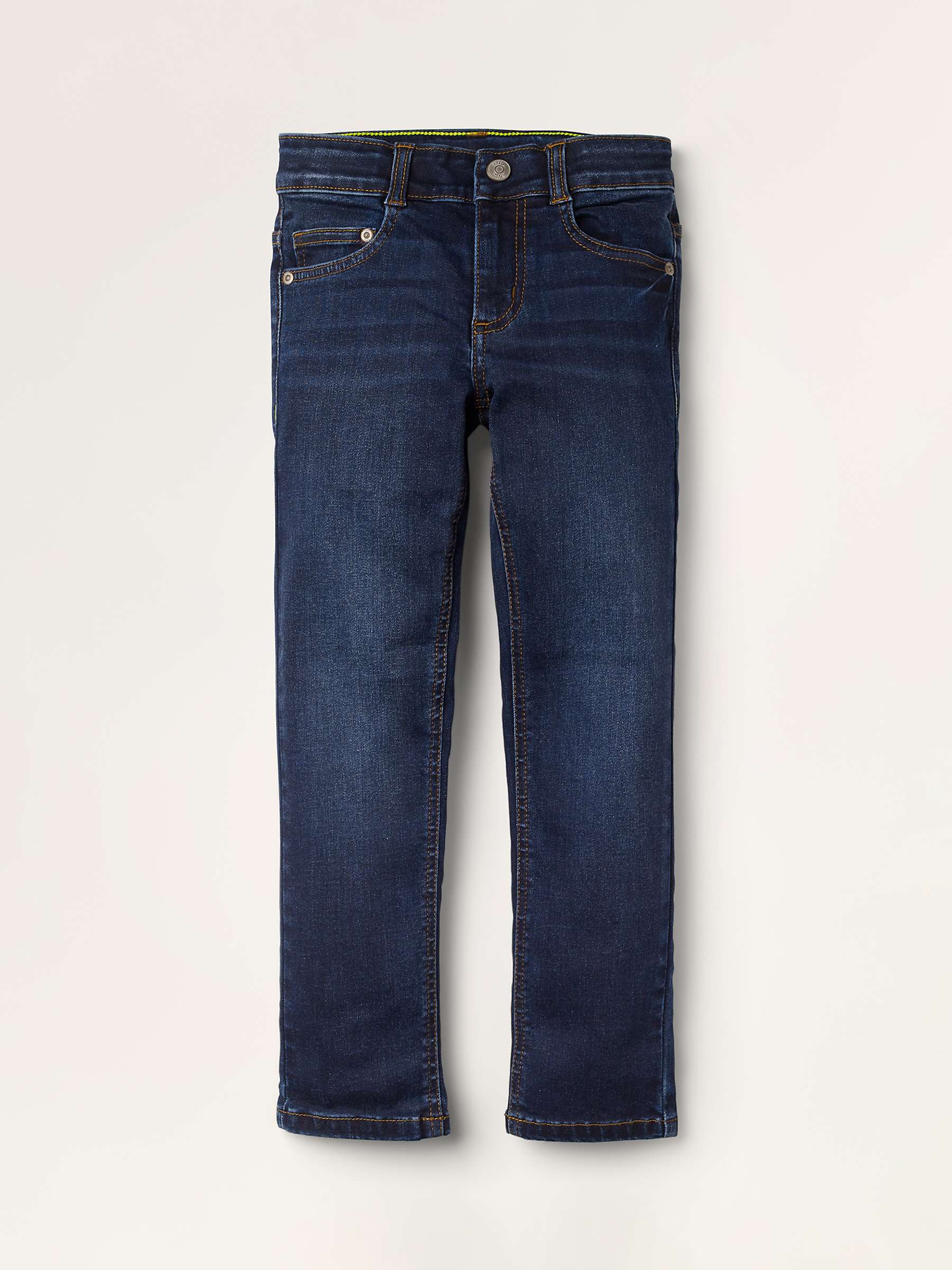 Buy Mini Boden Boy's Adventure Flex Slim Jeans, Dark Vintage Online at johnlewis.com