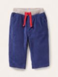 Mini Boden Baby Jersey Cord Trousers, Starboard Blue