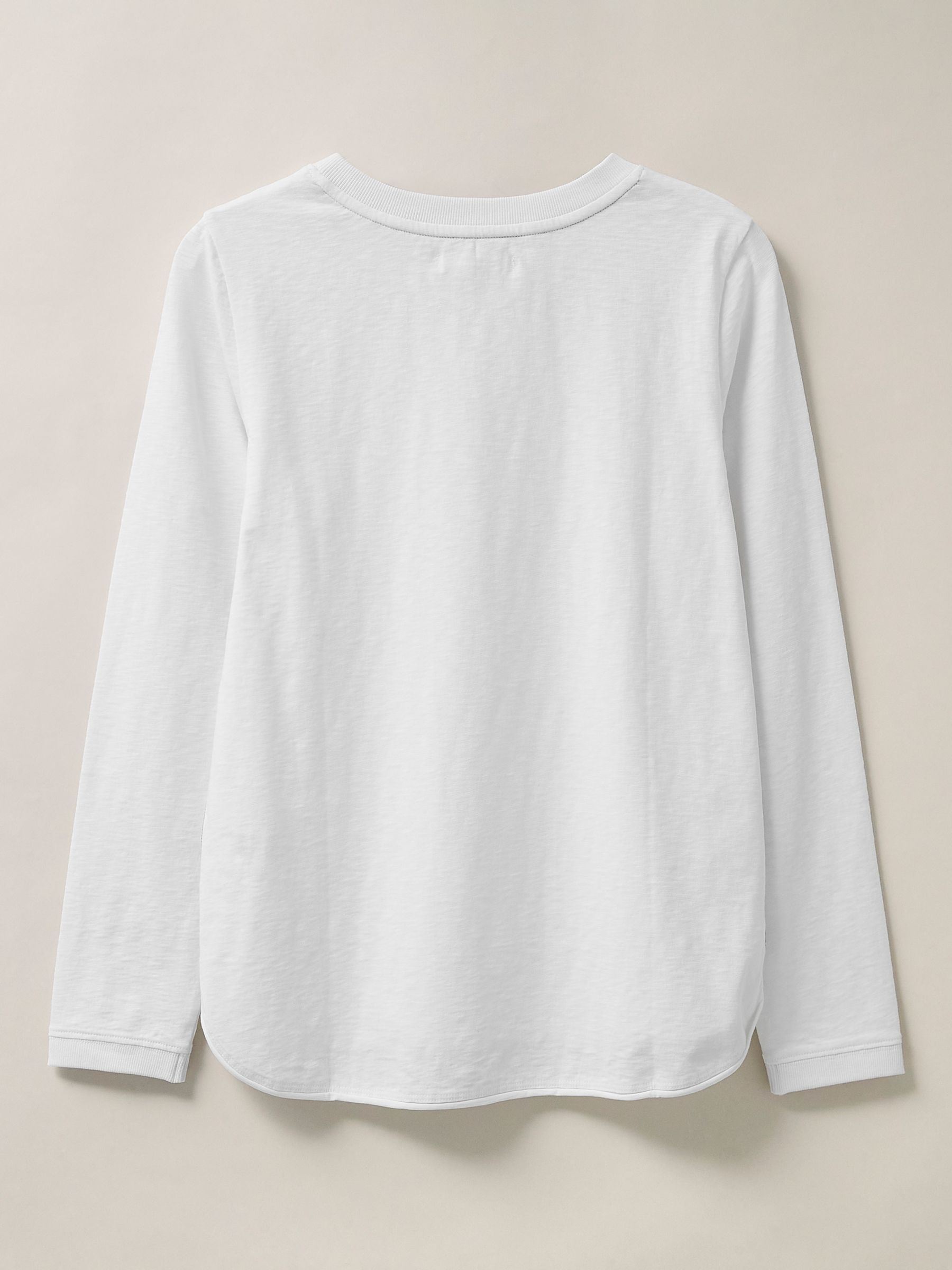 Buy White Stuff Cassie Cotton Long Sleeve T-Shirt Online at johnlewis.com