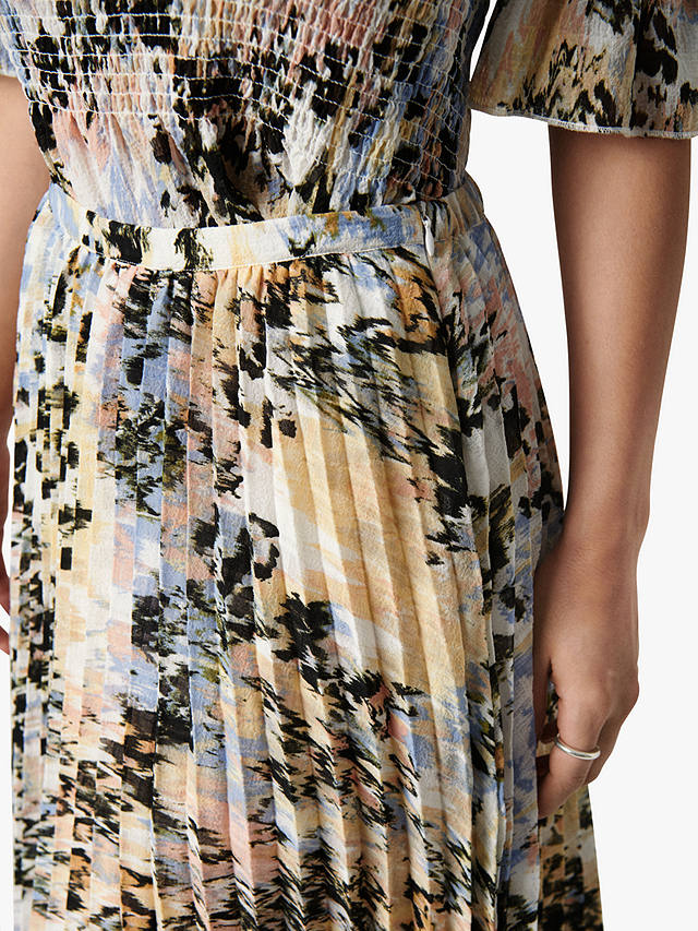 Soaked In Luxury Olympia Abstract Prink Skirt, Multi