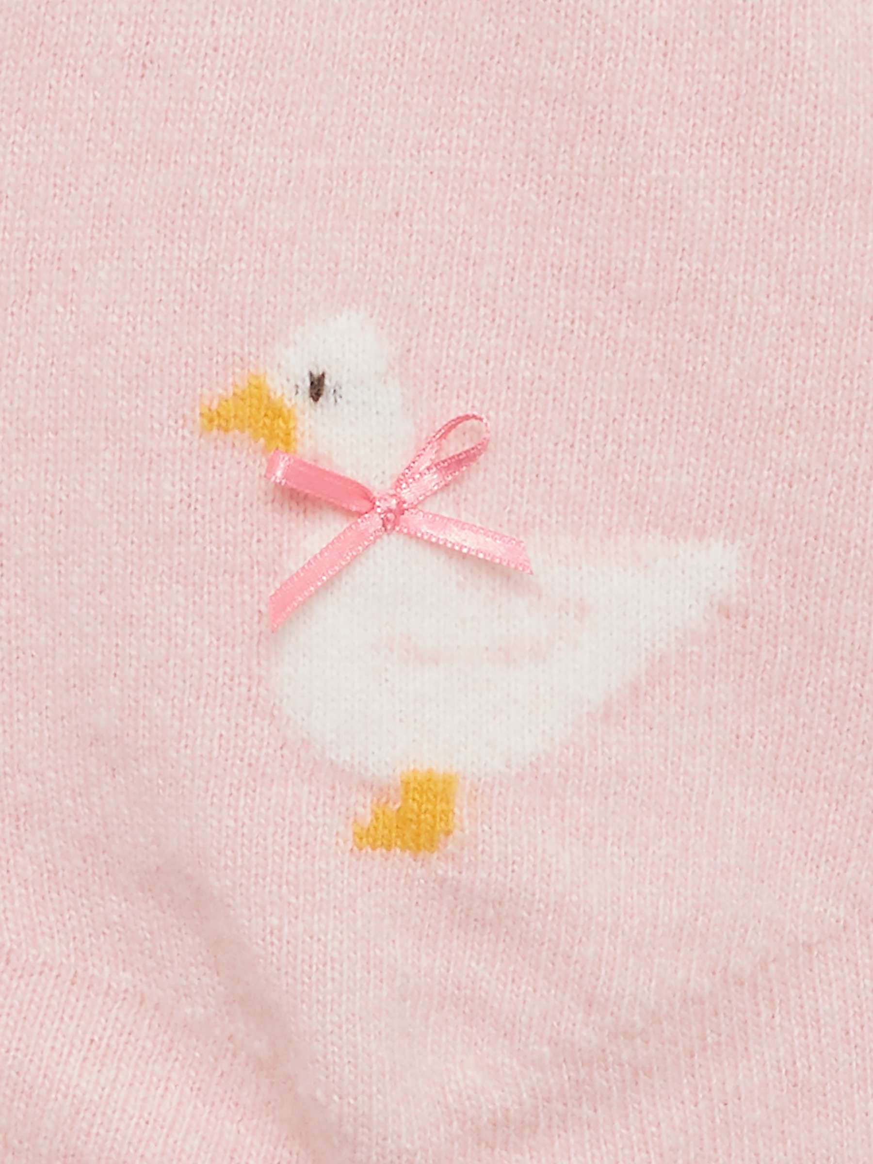 Buy Trotters Baby Jemima Duck Cashmere Blend Leggings, Pale Pink Online at johnlewis.com