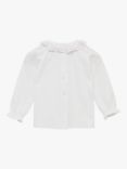Trotters Baby Lucy Willow Collar Blouse, White