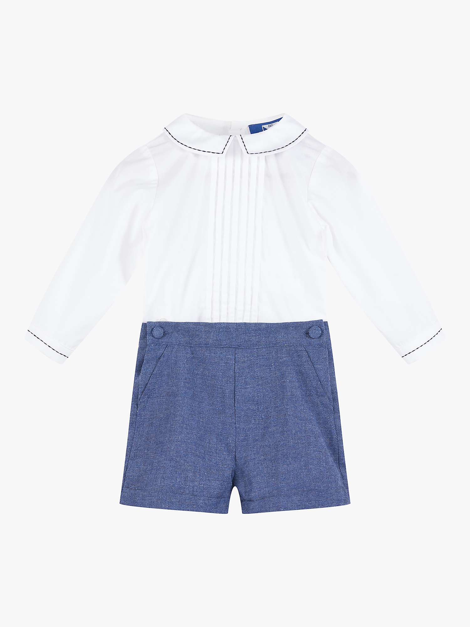 Buy Trotters Baby Rupert Shirt & Shorts Set Online at johnlewis.com
