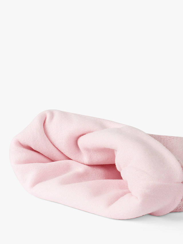 Trotters Kids' Rice Stitch Cashmere Blend Snoody, Pink