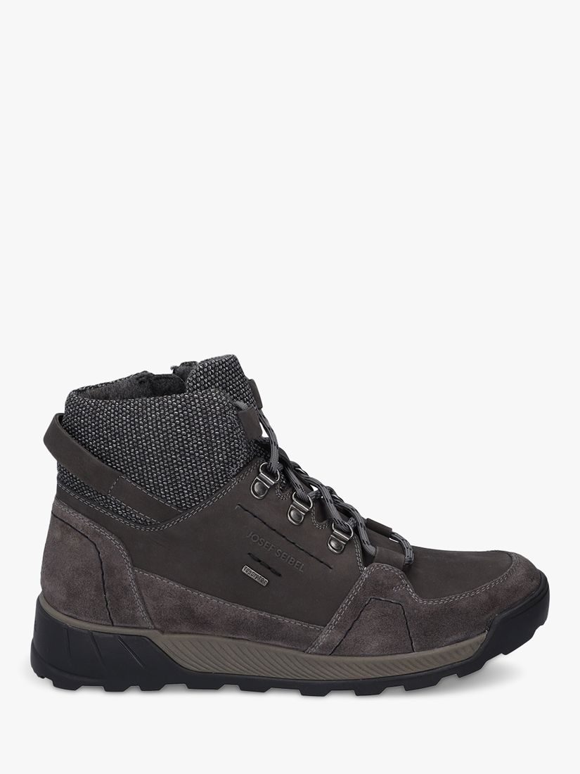 Josef Seibel Raymond 53 Leather Ankle Boots, Grey at John Lewis & Partners