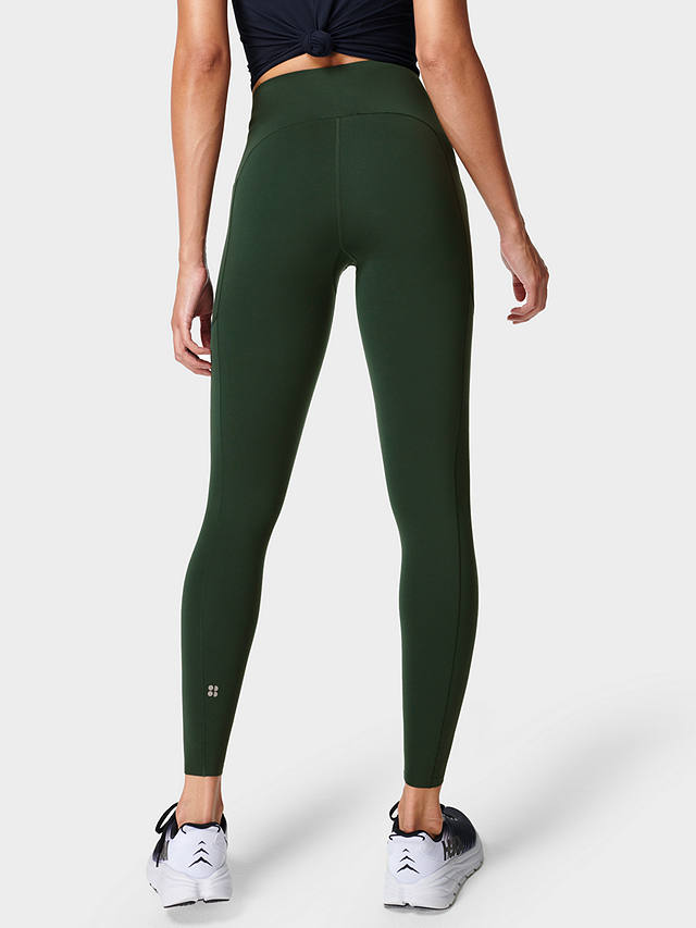 Sweaty Betty Power Ultra Sculpt High Waisted Gym Leggings, Trek Green