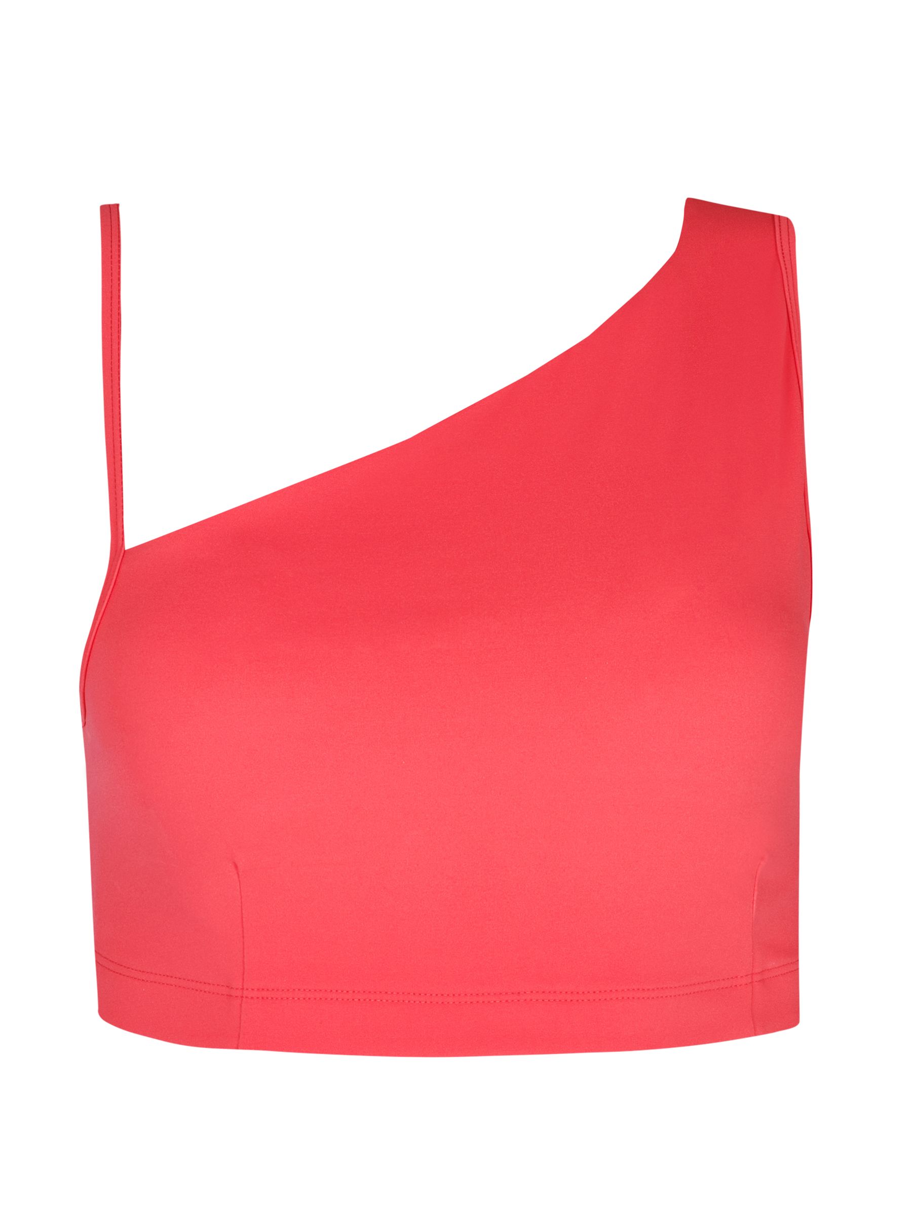 Sweaty Betty Asymmetrical Sports Bralette, Odyssey Pink, XL