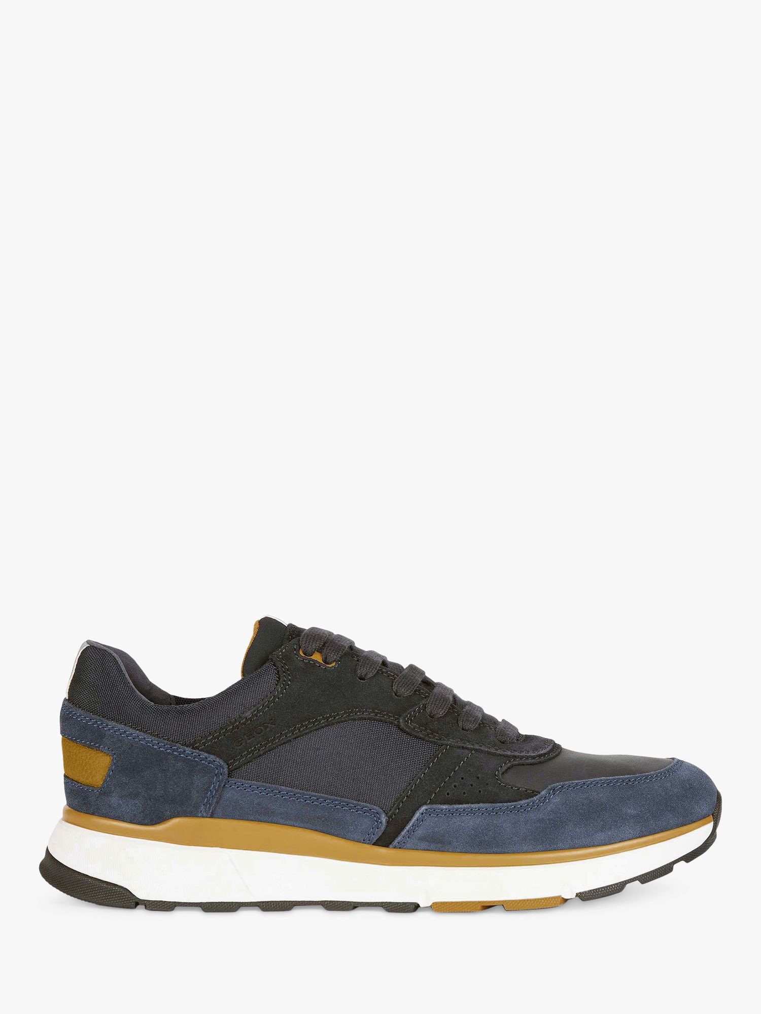 Geox Dolomia Suede Lace Up Trainers,