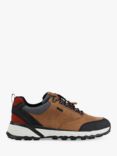 Geox Sterrato Leather Lace Up Trainers