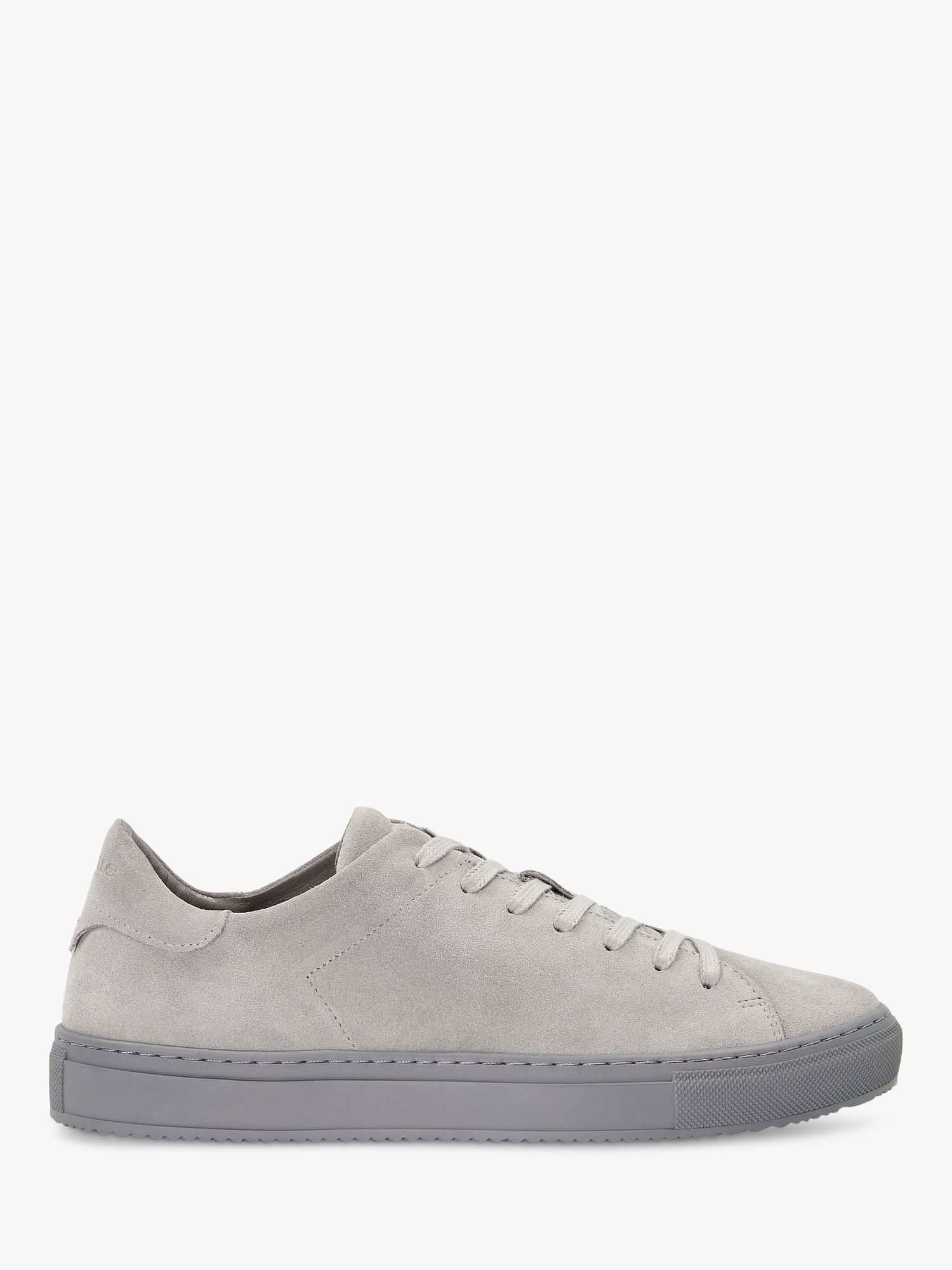 Dune Thorn Suede Premium Retro Cupsole Trainers, Grey at John Lewis ...