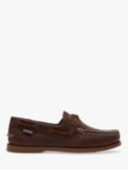Chatham Deck II G2 Leather Boat Shoes, Chocolate