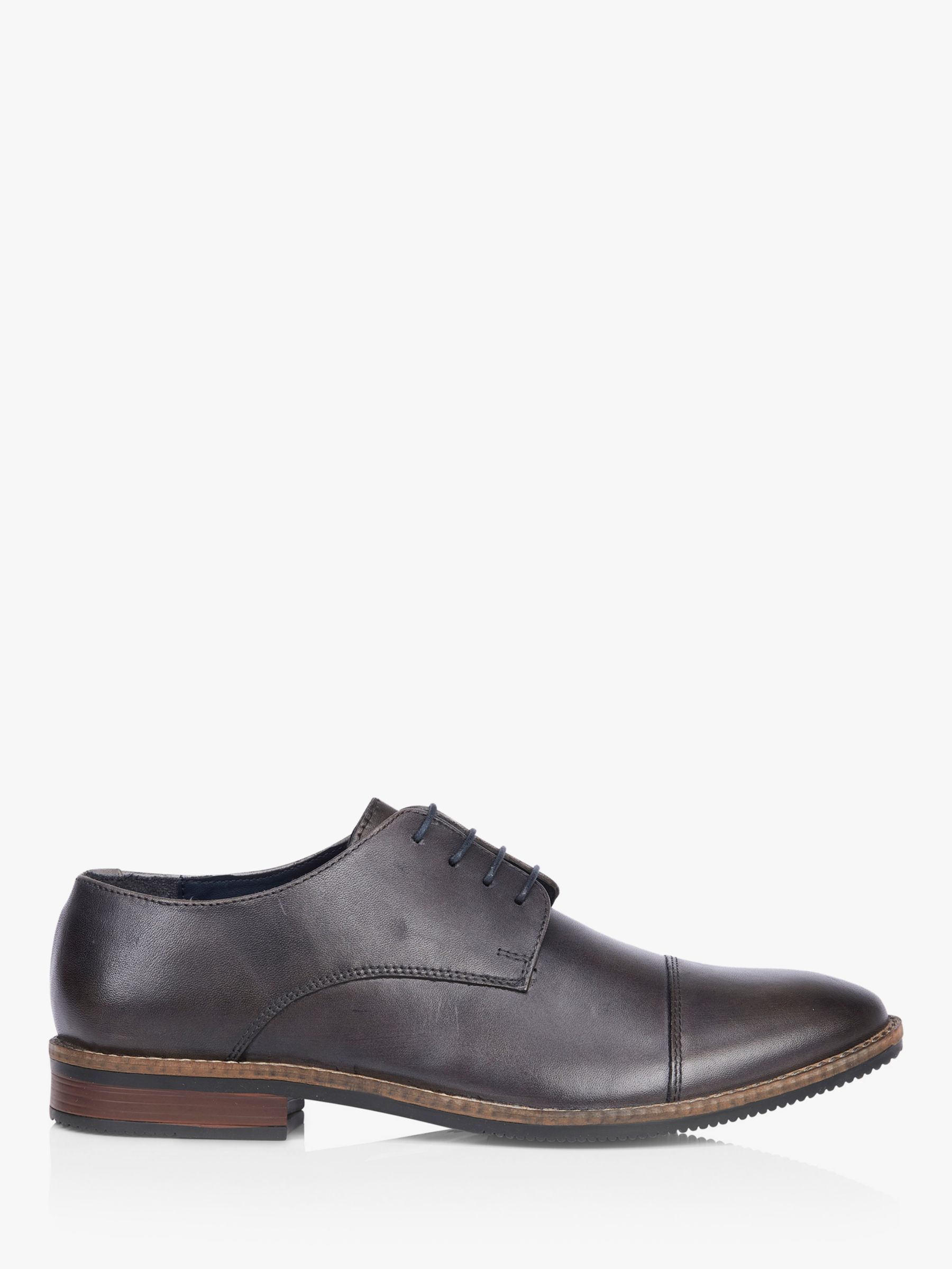 Silver Street London Rufus Derby Shoes, Grey, 7