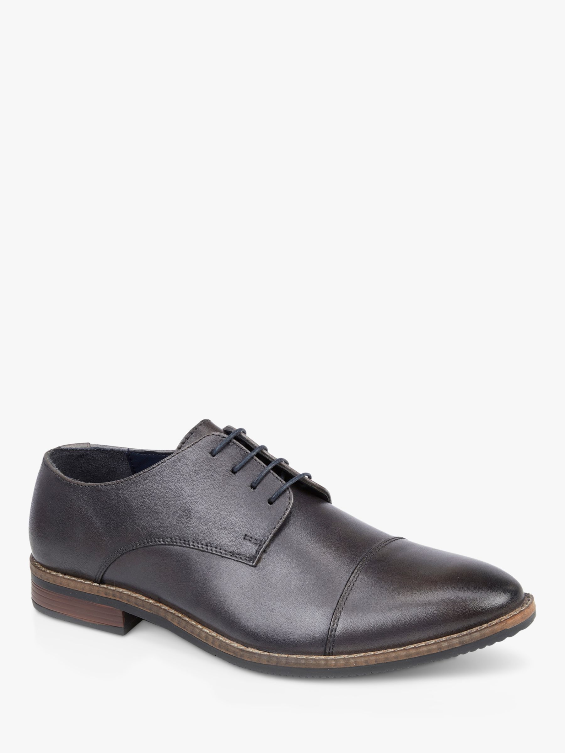 Silver Street London Rufus Derby Shoes, Grey, 7