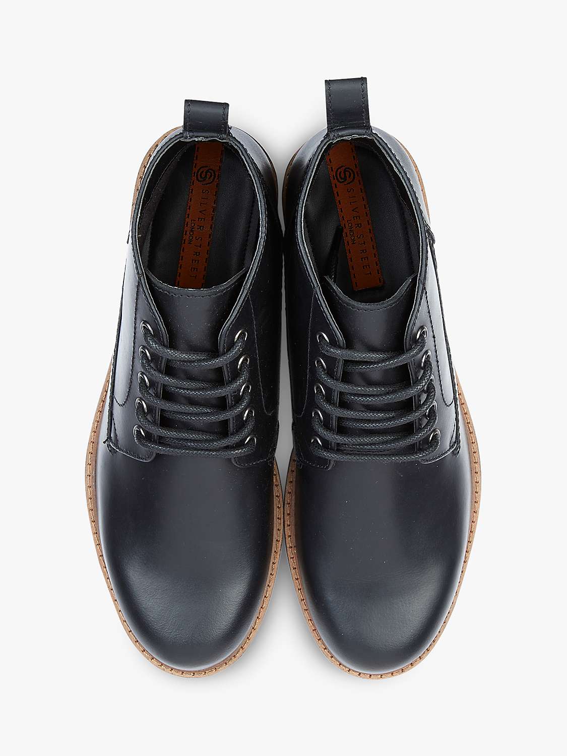 Buy Silver Street London Alderman Lace Up Leather Chukka Boots Online at johnlewis.com