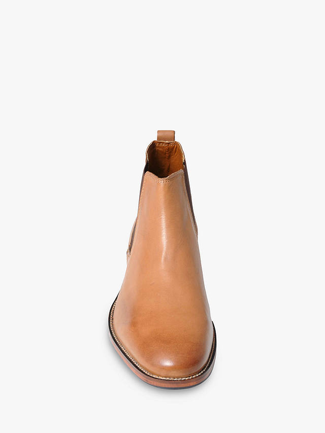 Silver Street London Argyll Leather Chelsea Boots, Tan