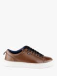Silver Street London Holden Leather Trainers, Brown