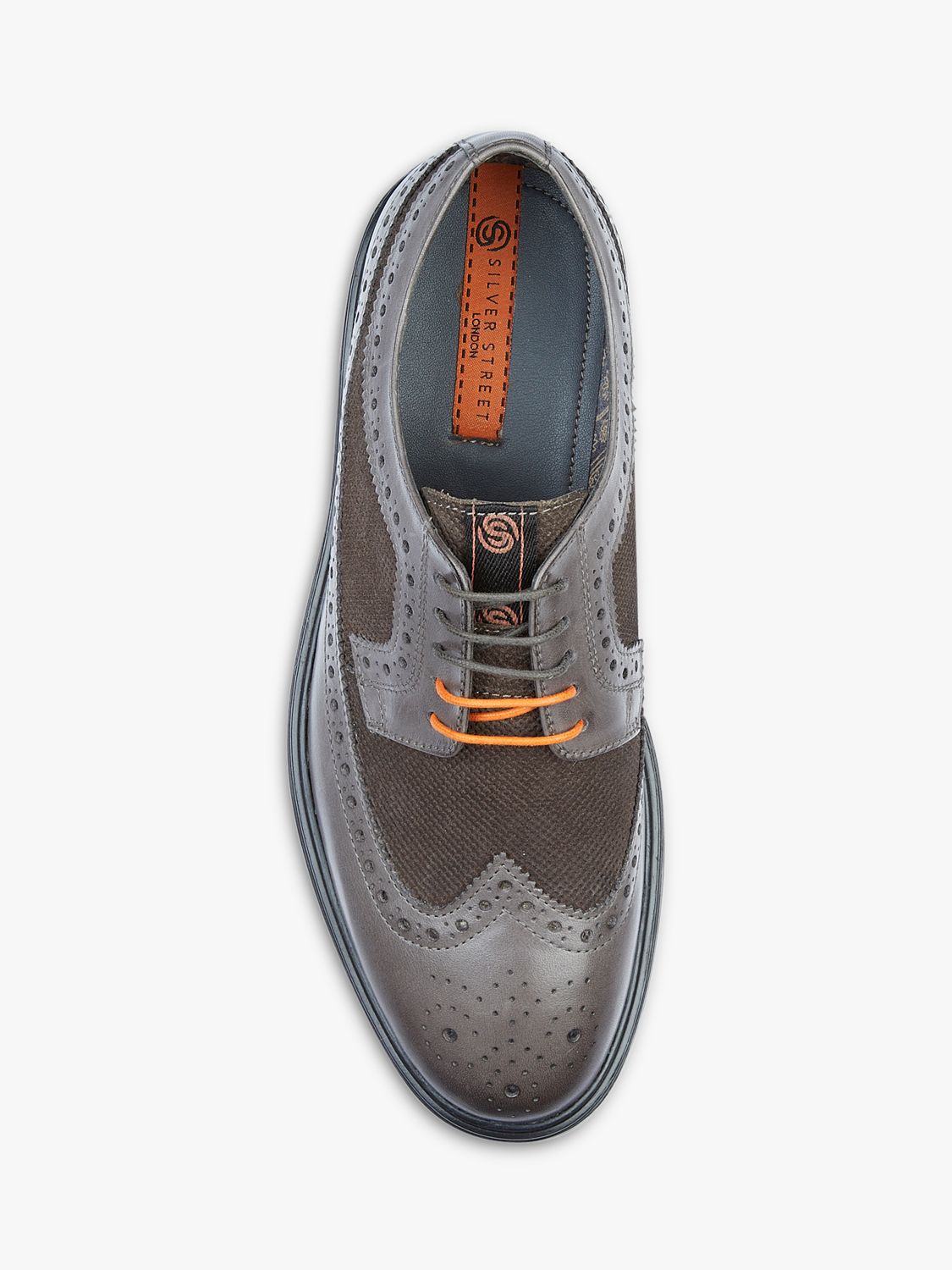 Buy Silver Street London Soho Leather Brogues Online at johnlewis.com