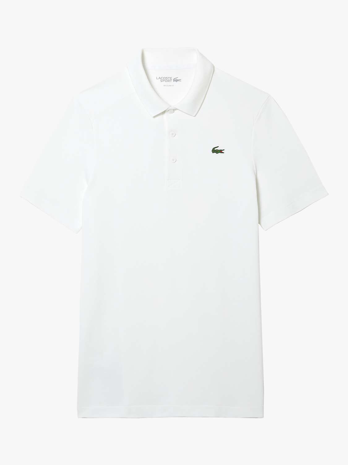 Buy Lacoste Golf Organic Cotton Piqué Polo Top Online at johnlewis.com