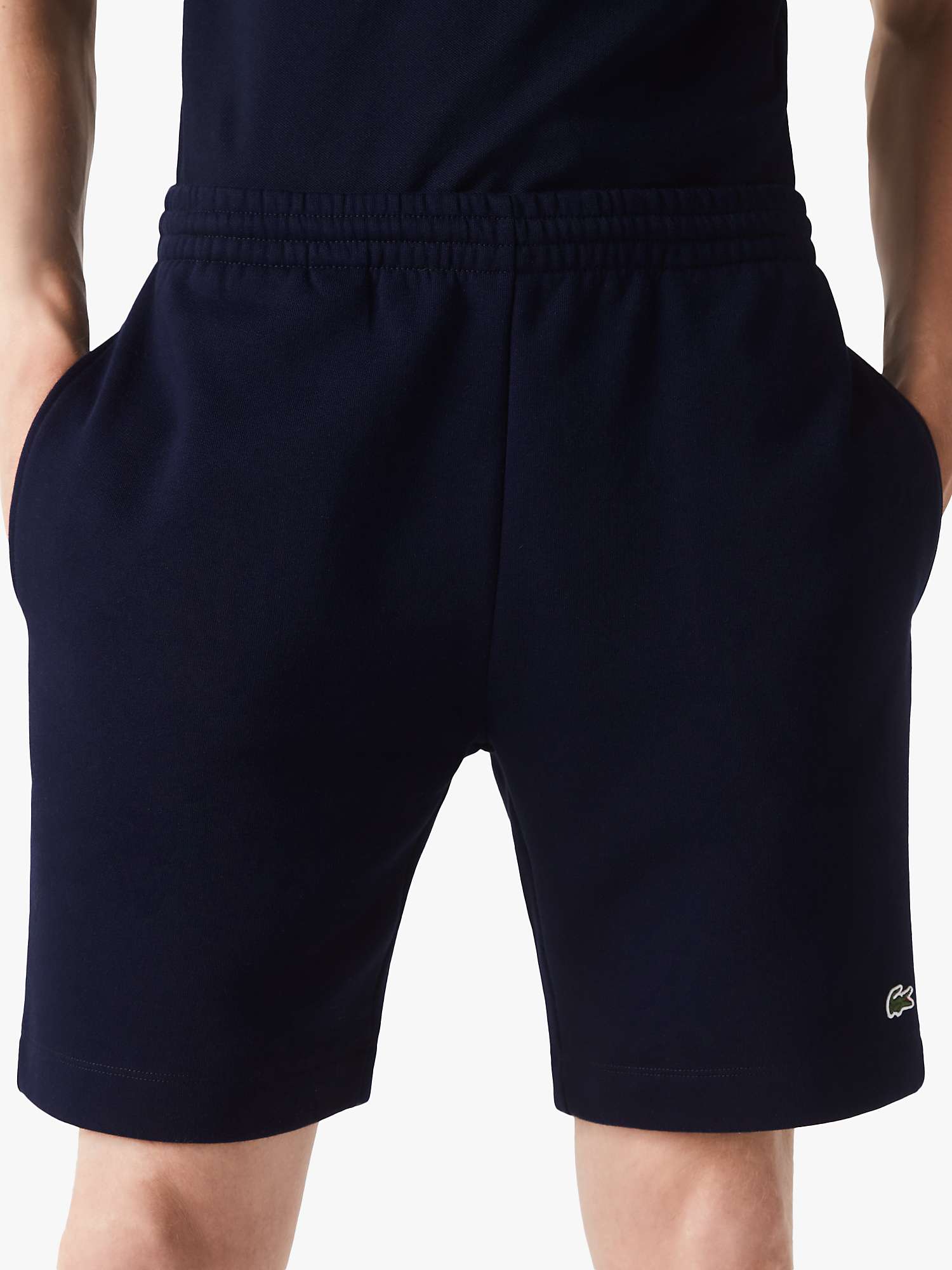 Buy Lacoste Classic Logo Jogger Sweat Shorts, 166 Online at johnlewis.com