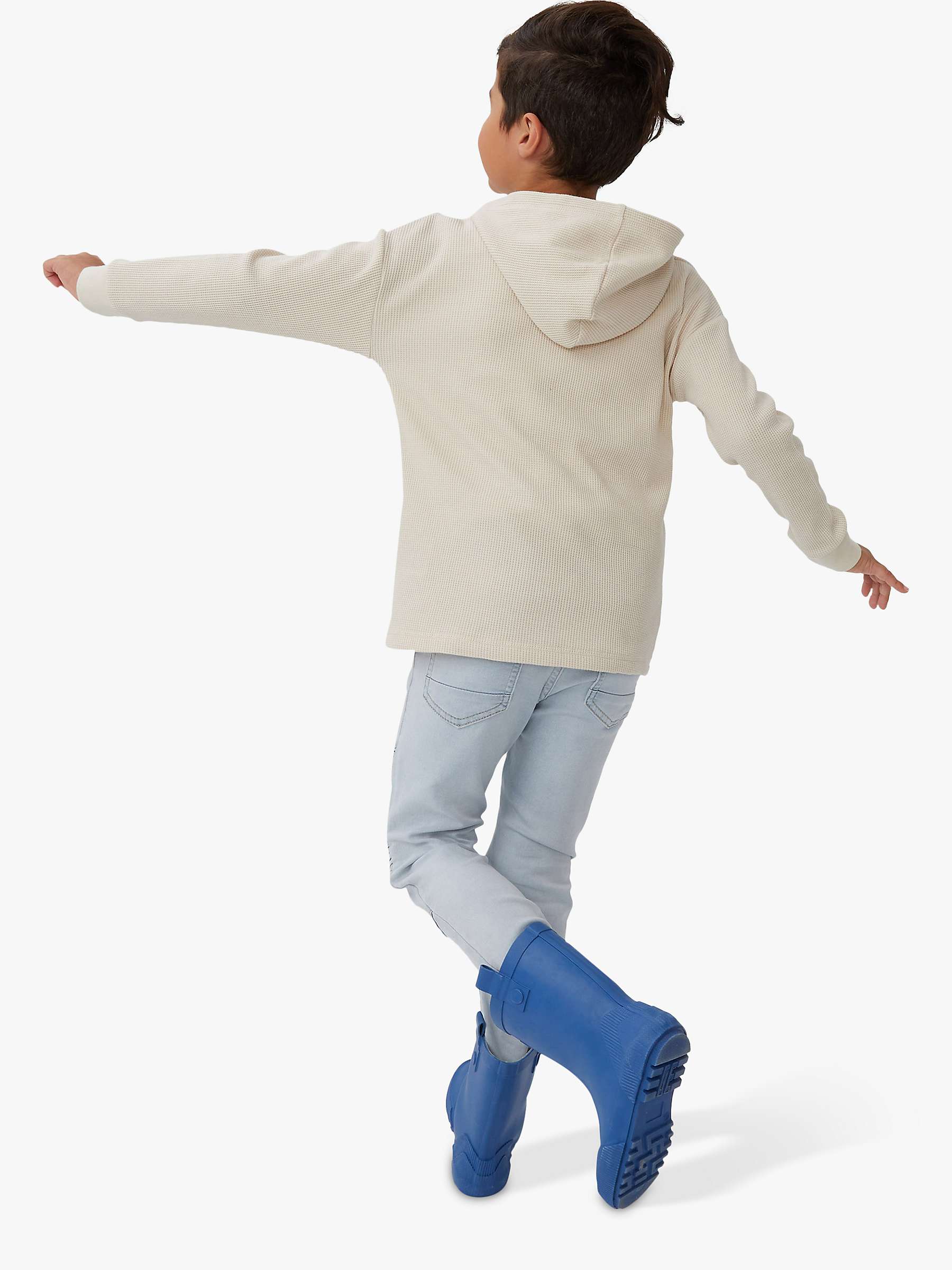 Buy Cotton On Kids' Waffle Knit Hoodie Online at johnlewis.com