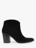 Penelope Chilvers Robyn Suede Western Boots, Black