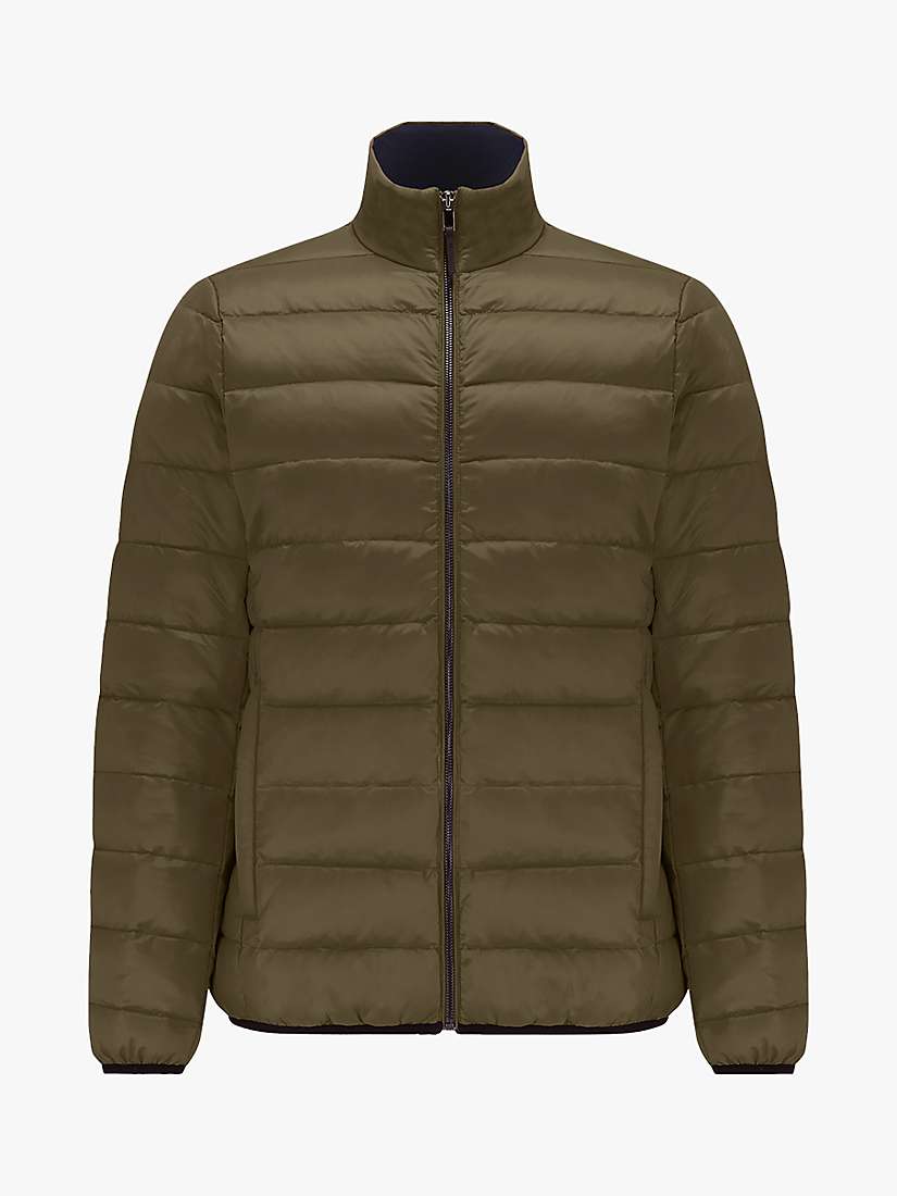 Guards London Evering Lightweight Packable Down Jacket, Olive at John ...