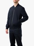 Guards London Mayfield Padded Water Resistant Bomber Jacket, Navy
