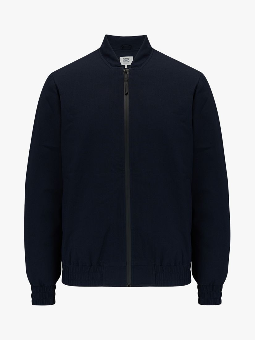 Guards London Mayfield Padded Water Resistant Bomber Jacket, Navy, 36R