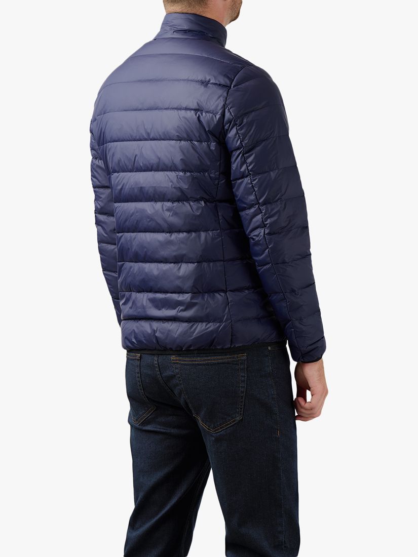 Guards London Evering Lightweight Packable Down Jacket, Navy at John ...