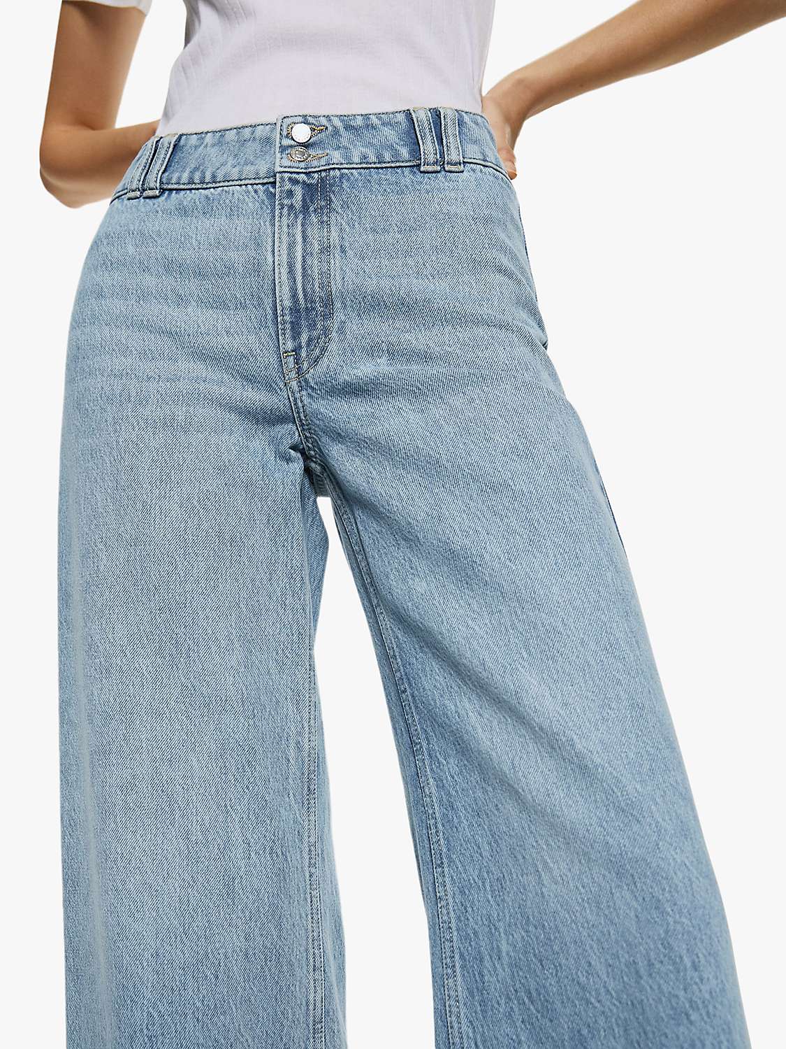 1 Mid waist culotte jeans Women Mango Women Clothing Shorts Culottes 