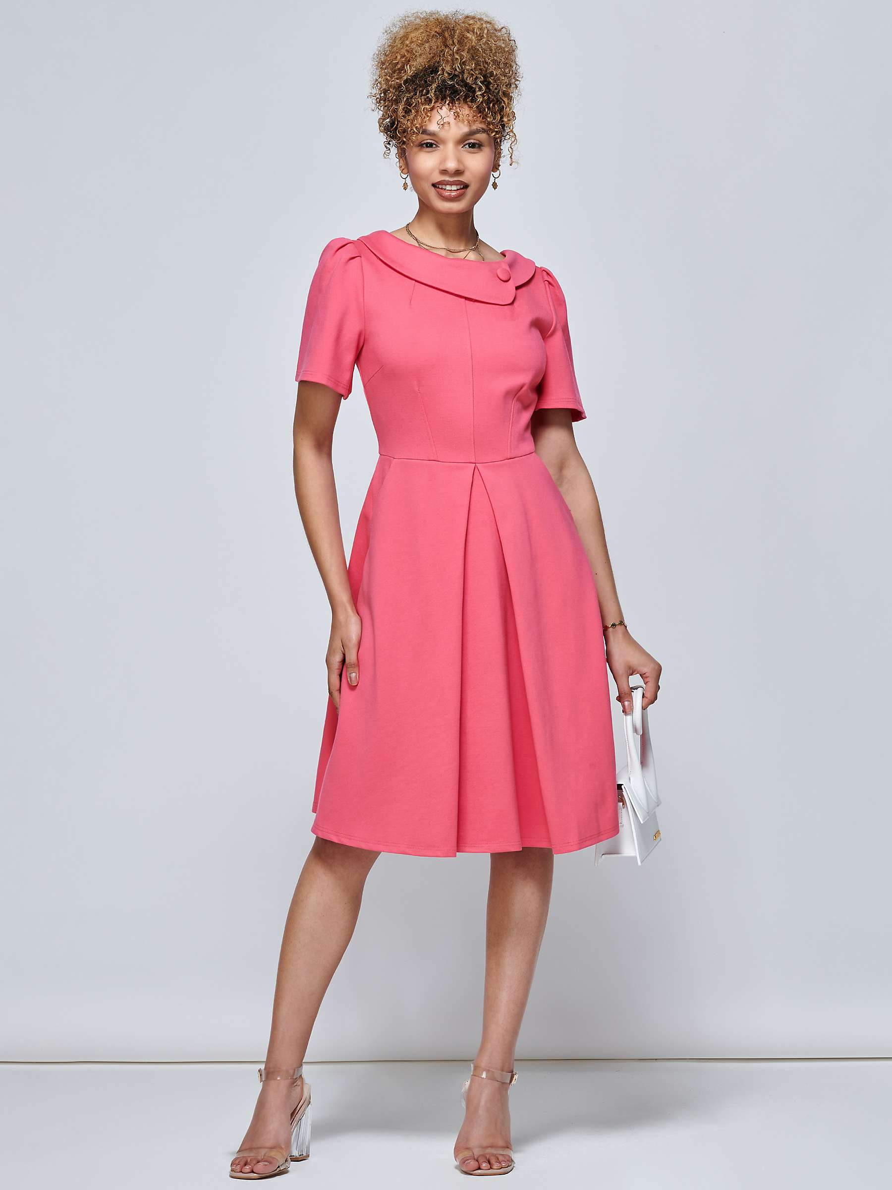 Buy Jolie Moi Valencia Flared Dress Online at johnlewis.com