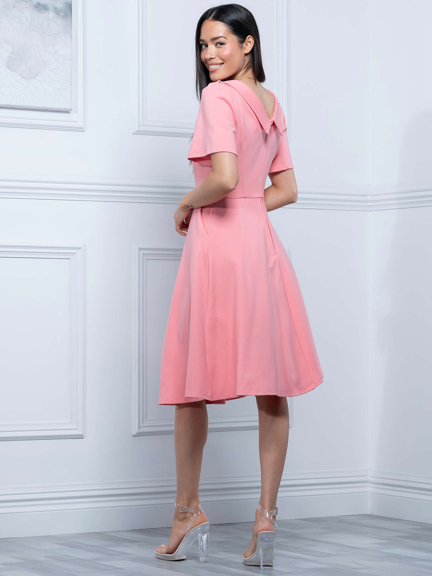 Buy Jolie Moi Sophia Flared Dress Online at johnlewis.com