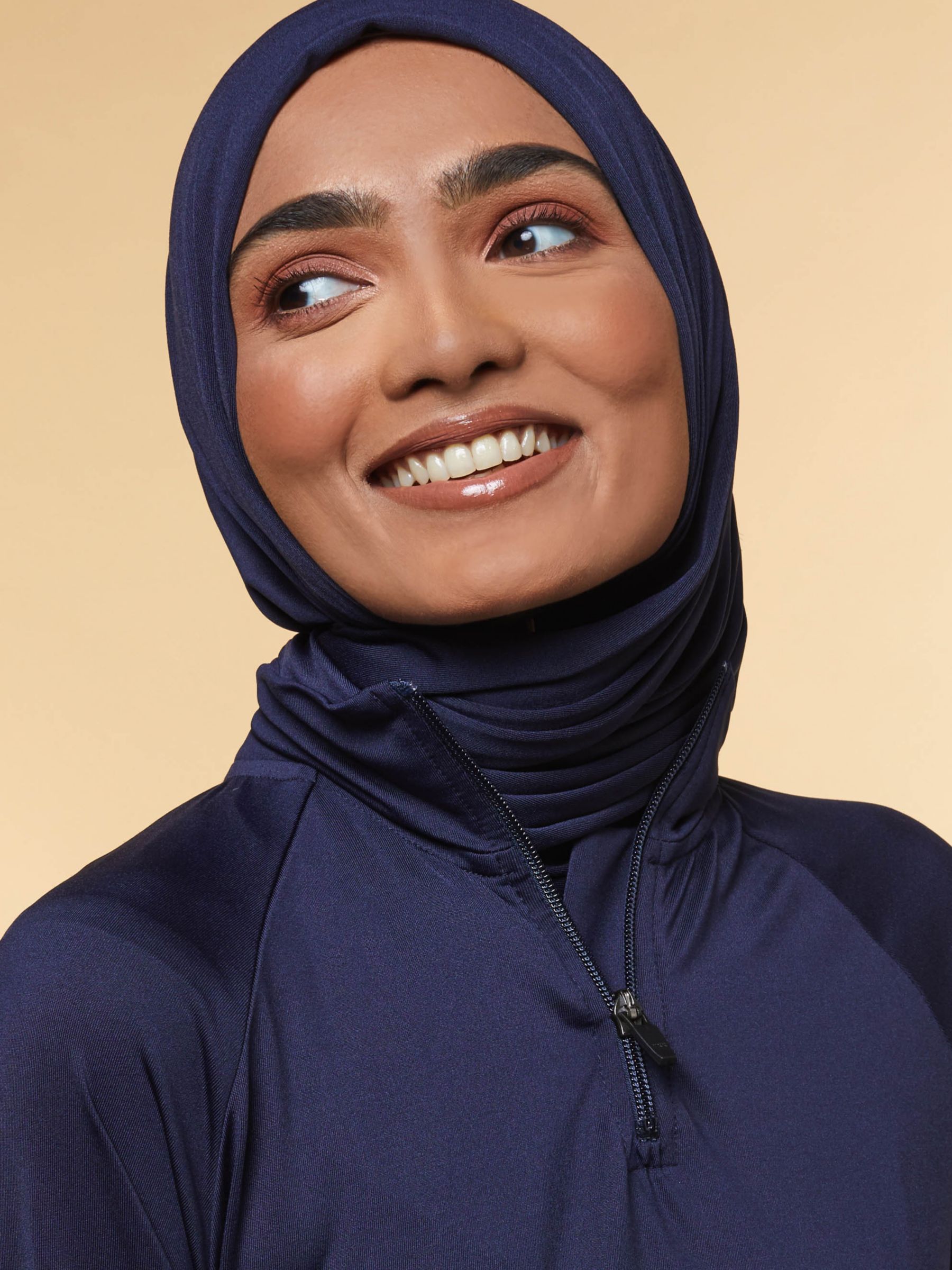 Aab Swim Hijab, Navy, One Size