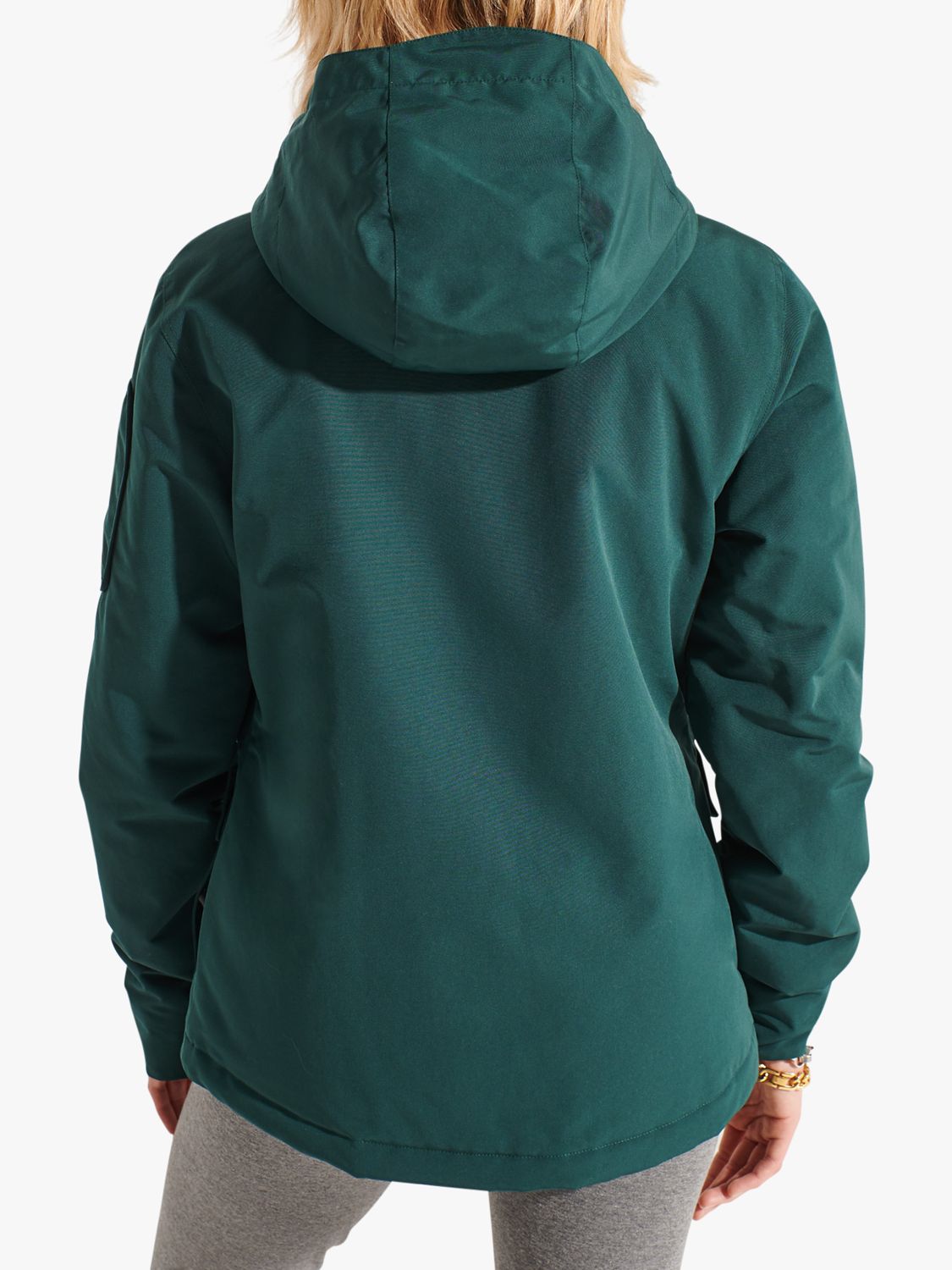 Superdry Ultimate SD Windcheater Jacket, Green at John Lewis & Partners