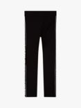 Michael Kors Kids' Logo Print Side Band Leggings, Black