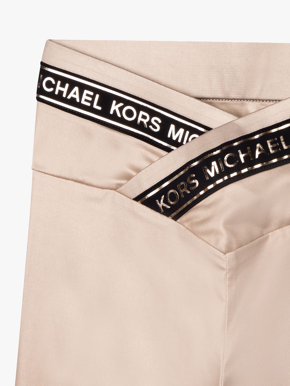 Michael Kors, Pants & Jumpsuits, Michael Kors Womens Black Gold Foil Pull  On Leggings