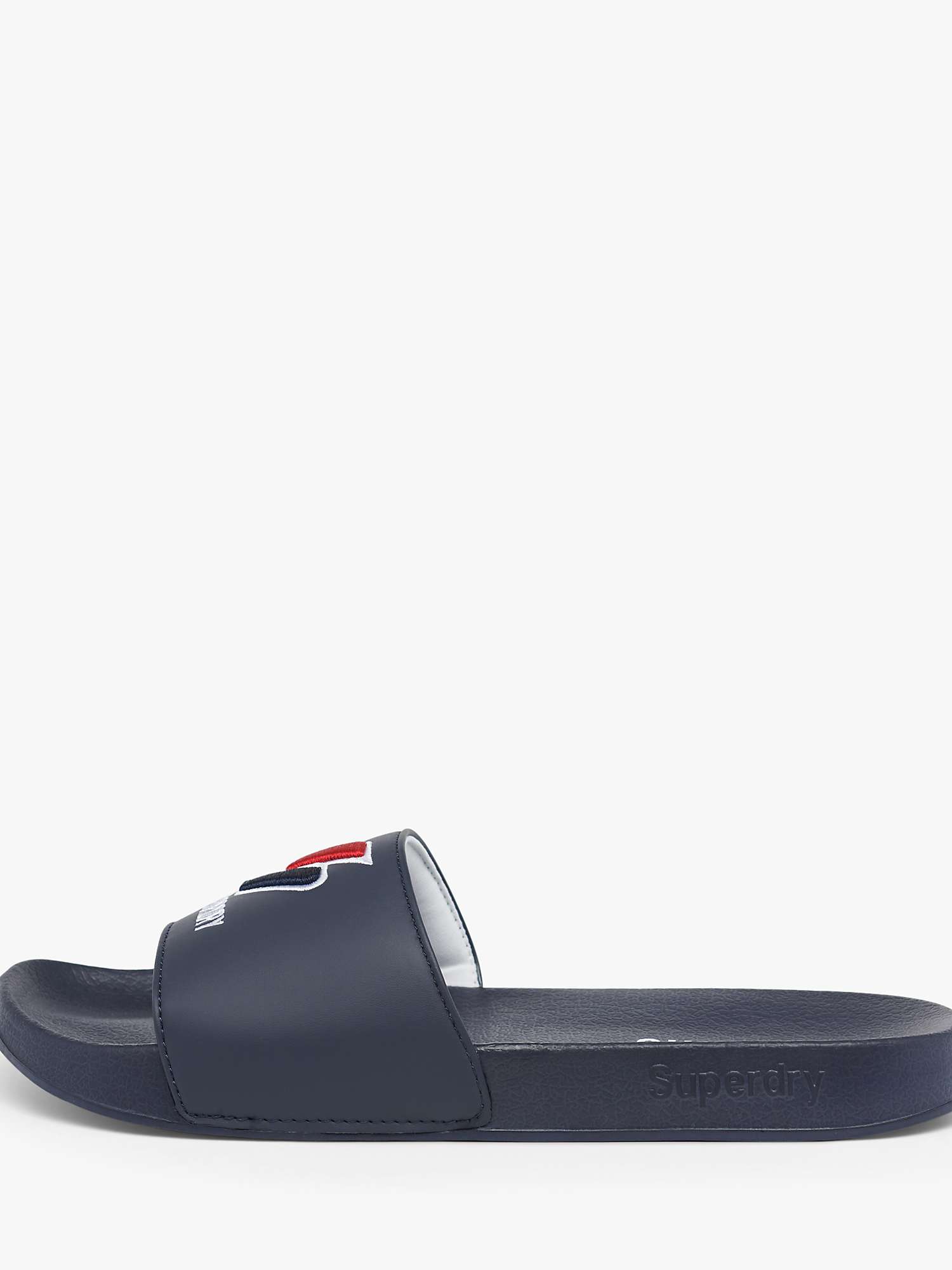 Superdry Core Pool Sliders Eclipse Navy NEW 