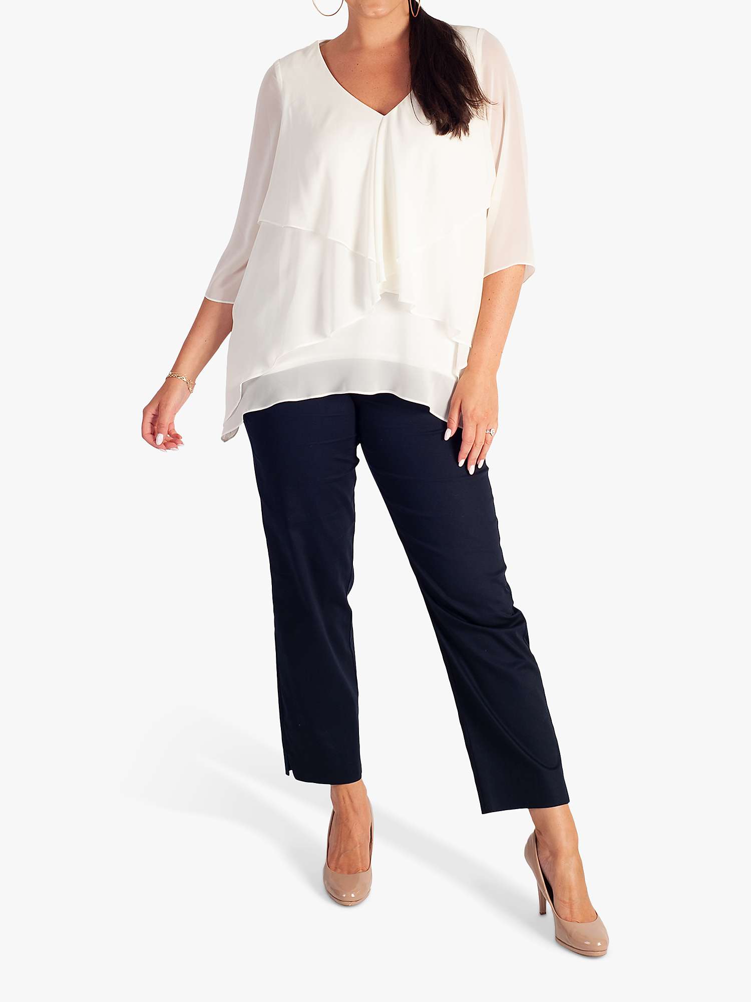 Buy chesca Curve Double Layer Top Online at johnlewis.com