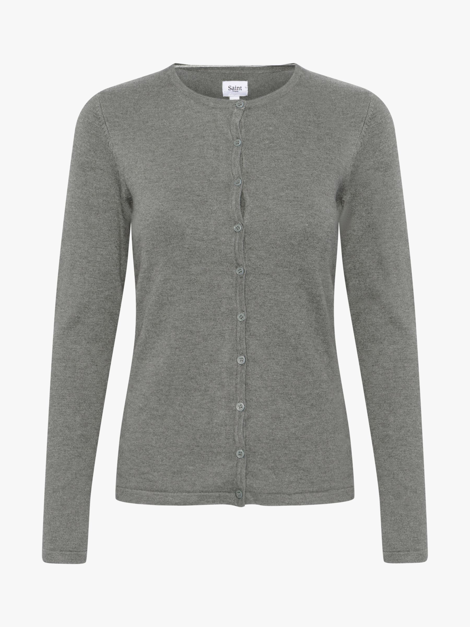 Saint Tropez Mila Cardigan, Mist Grey Melange, XS