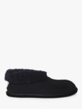 Celtic & Co. Men's Sheepskin Bootee Slippers, Navy