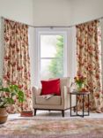 Laura Ashley Gosford Pair Lined Pencil Pleat Curtains