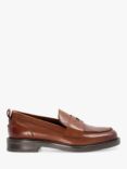 Dune Geeno Leather Loafers, Tan