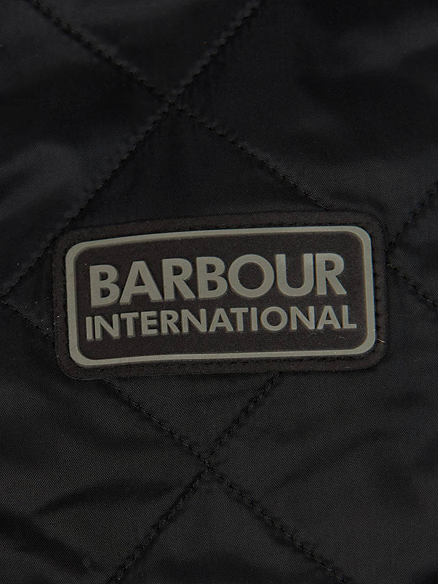 Barbour International Ariel Polar Quilted Jacket, Black