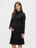 Mamalicious Rosina Jersey Maternity Dress, Black