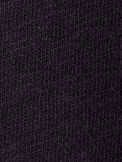 HUSH V-Neck Cotton Jersey Jumpsuit, Black, 4