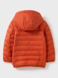 Crew Clothing Kids' Hooded Lightweight Padded Jacket, Bright Red