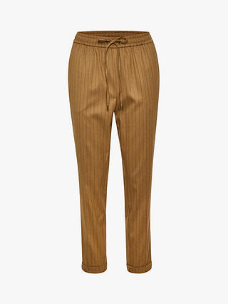 KAFFE Ebona Tapered Joggers, Toffie Brown