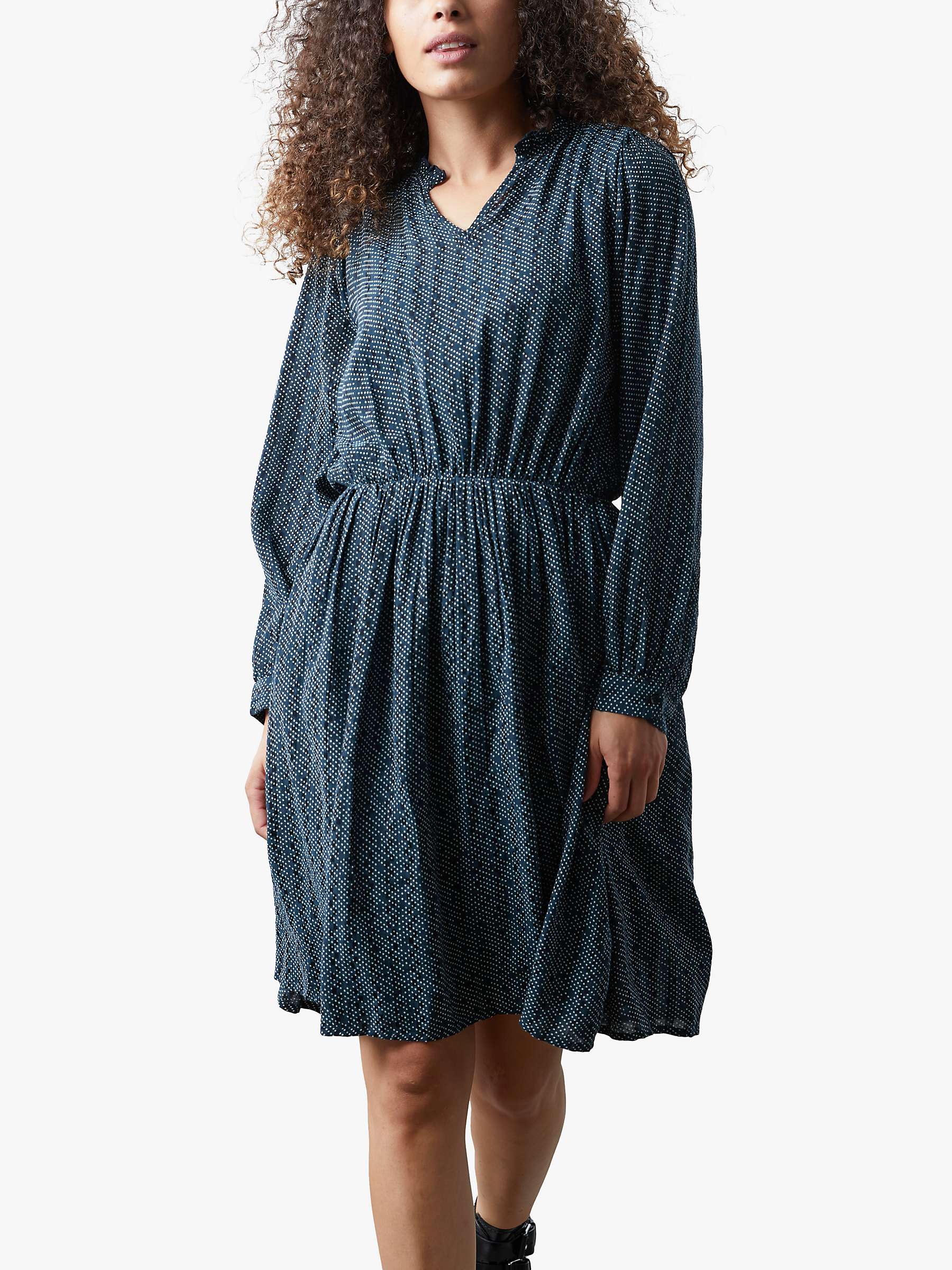 Buy Lollys Laundry Finnley Long Sleeve V-Neck Dress Online at johnlewis.com