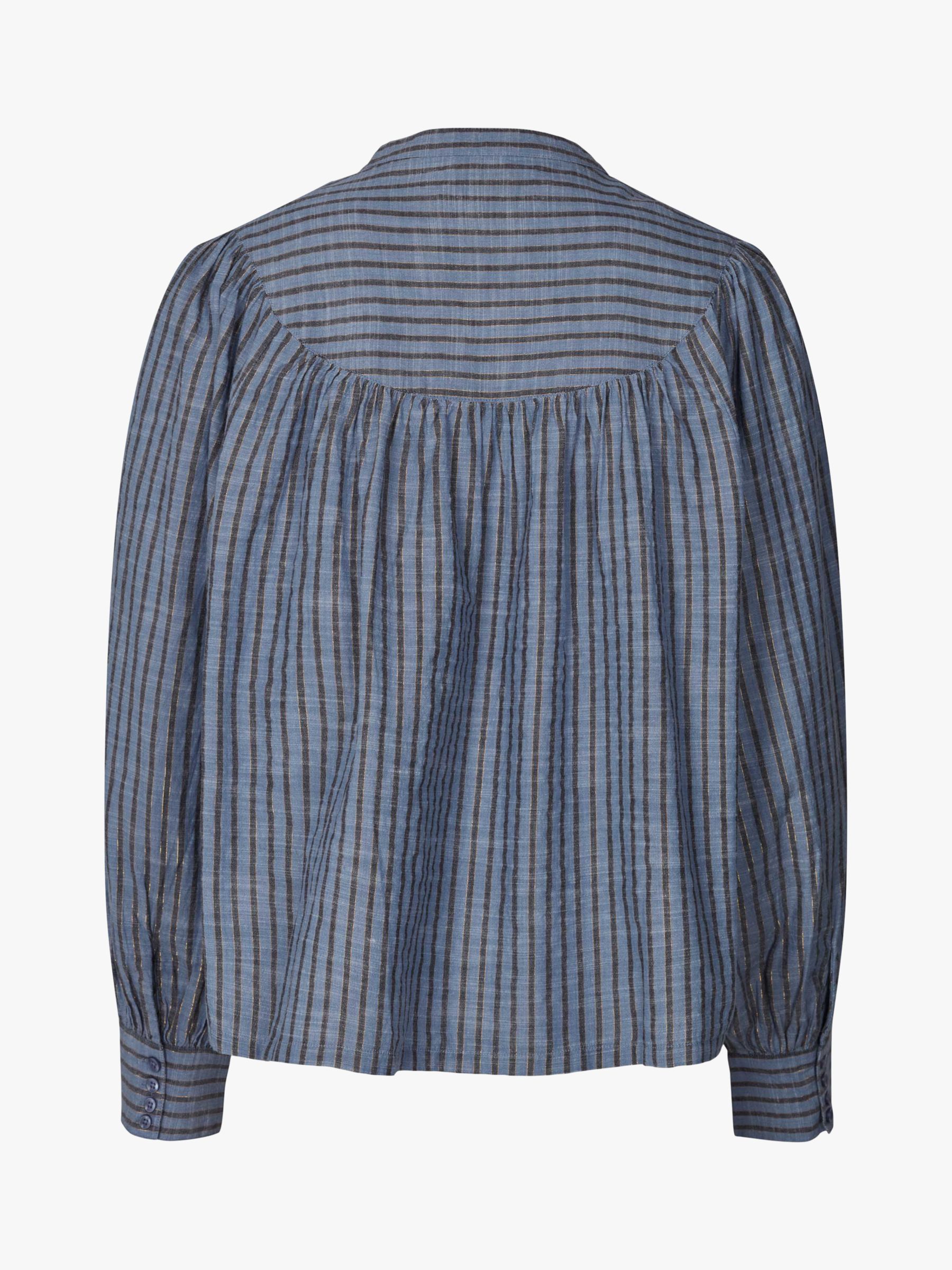 Buy Lollys Laundry Alicia Stripe Shirt, Blue Stripe Online at johnlewis.com