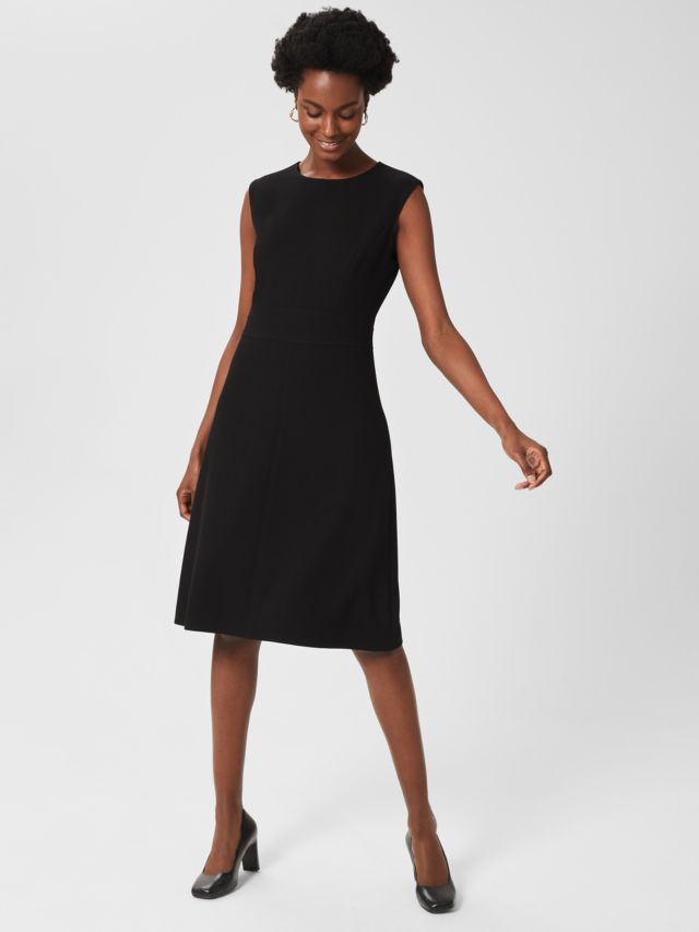 Black a line cheap shift dress